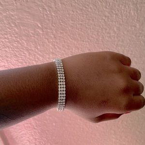Silver Tennis Bracelet